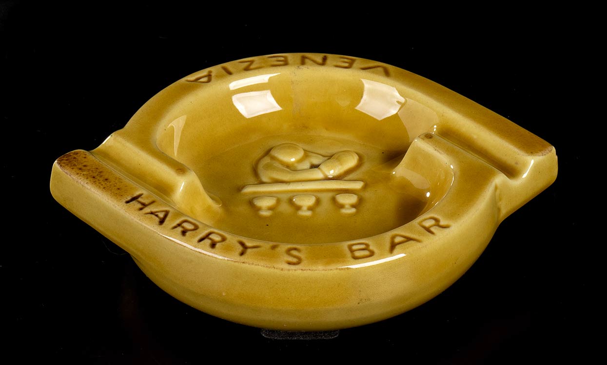 Harry’s Bar ashtray13 x 17  ... 