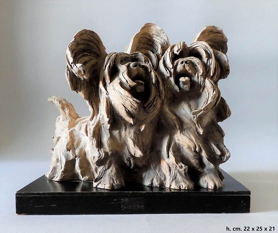 GUIDO CACCIAPUOTI (1892-1953)Dogs ... 