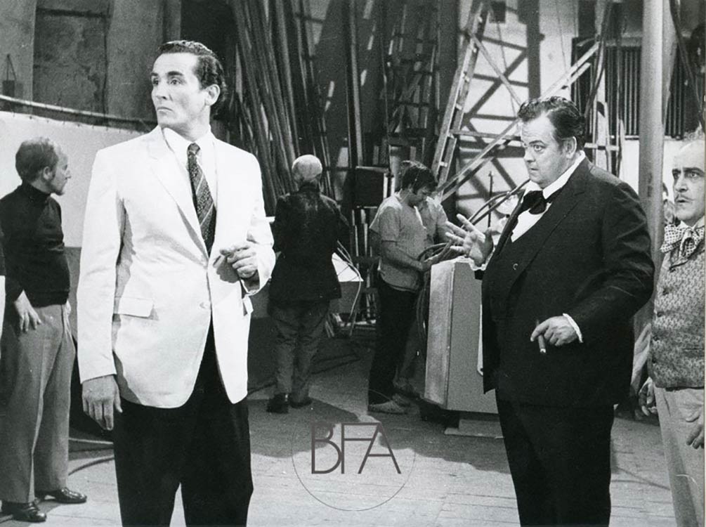 Vittorio Gassman and Orson Welles ... 
