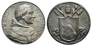Papal, Innocenzo V (1276-1276). Æ ... 