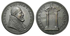 Papal, Urbano VIII (1623-1644). Æ ... 