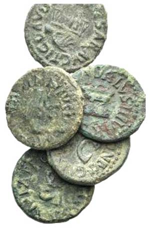 Lot of 5 Roman Imperial Æ ... 