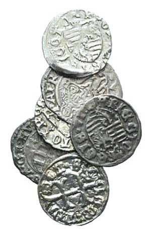 Lot of 6 Modern BI coins, to be ... 