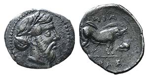 Sicily, Abakainon, c. 420-400 BC. ... 