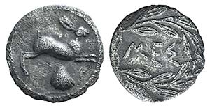 Sicily, Messana, c. 420-413 BC. AR ... 