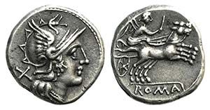 Anonymous, Rome, c. 157/6 BC. AR ... 