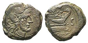 C. Antestius, Rome, 146 BC. Æ ... 