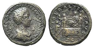 Commodus (Caesar, 166-177). Æ As ... 