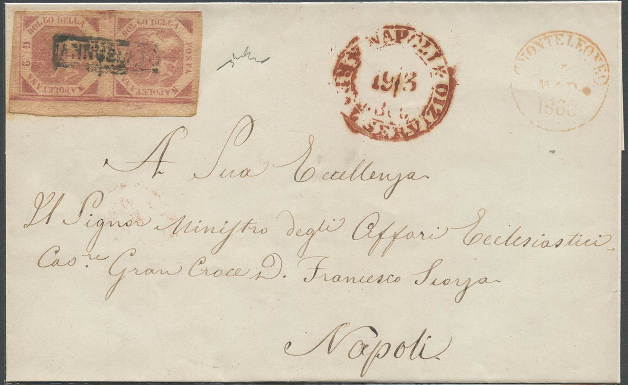 Lettera da Monteleone per Napoli ... 