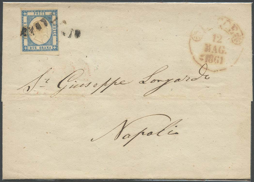 12.05.1861, Lettera da Lecce per ... 