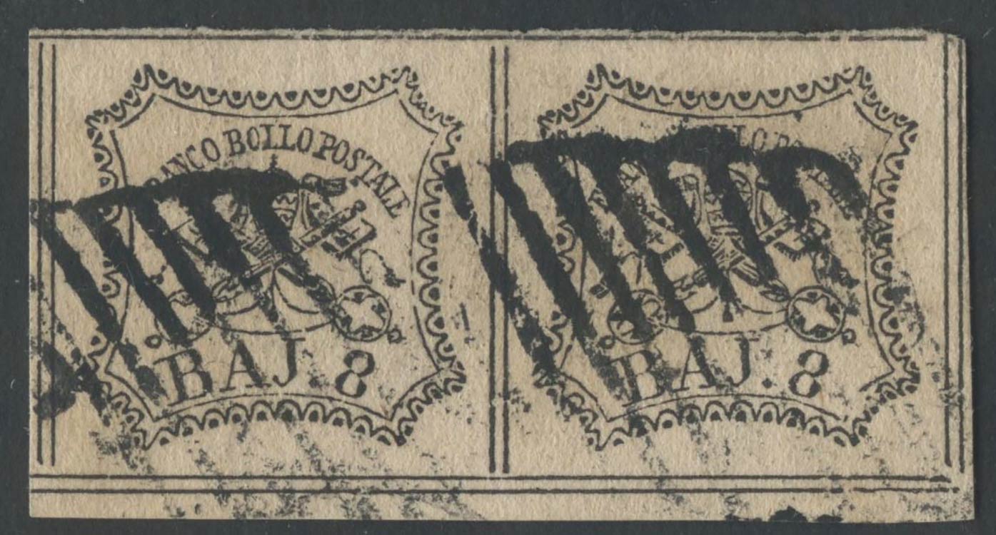 1852, Coppia dell8baj. (A) (Cat.)