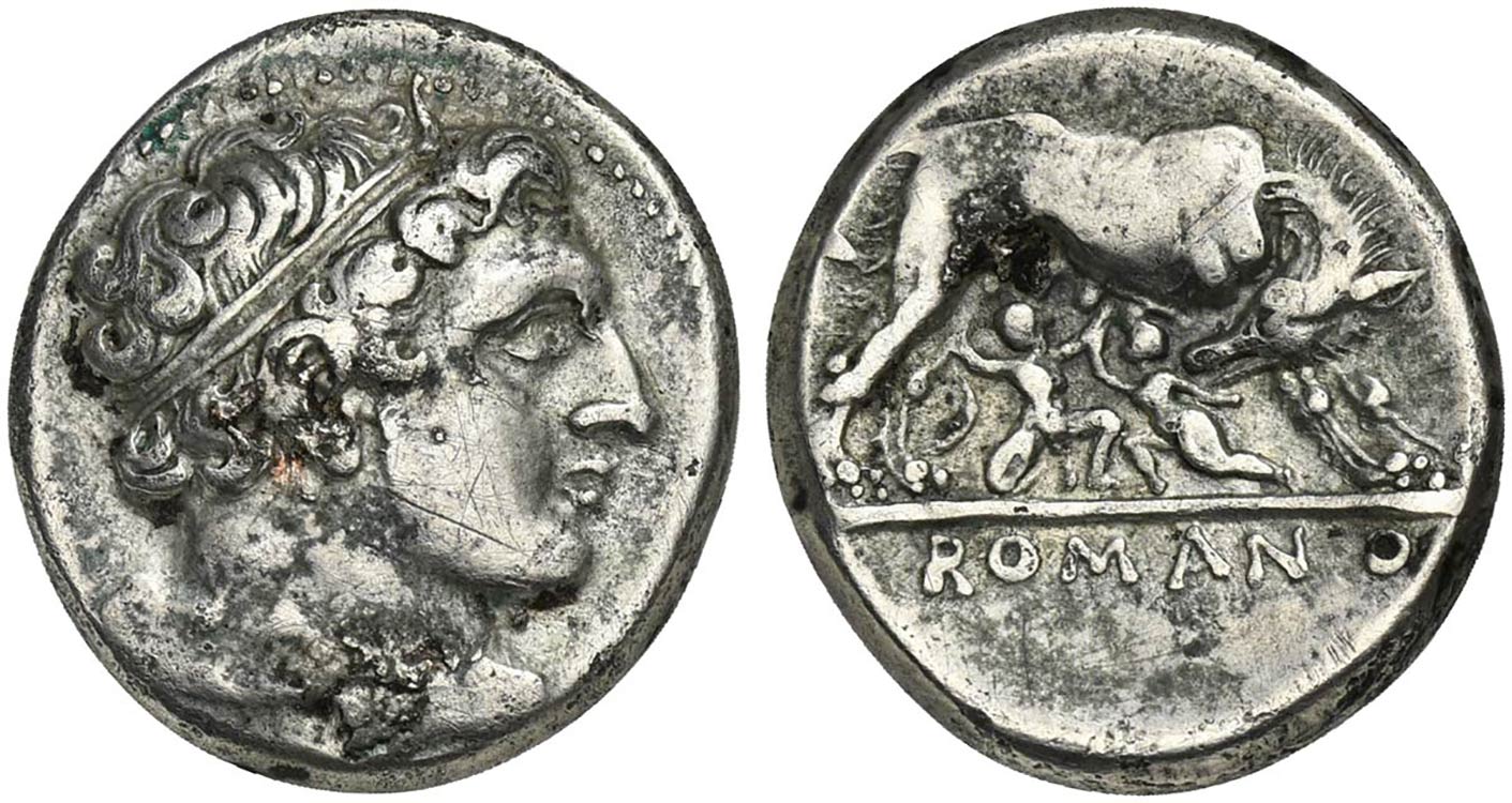 Anonymous, Rome, c. 264-255 BC. AR ... 