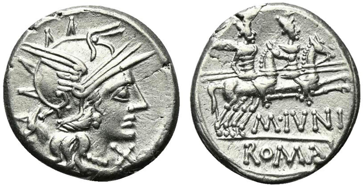 M. Junius Silanus, Rome, 145 BC. ... 