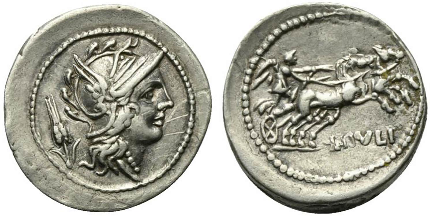 L. Julius, Rome, 101 BC. AR ... 