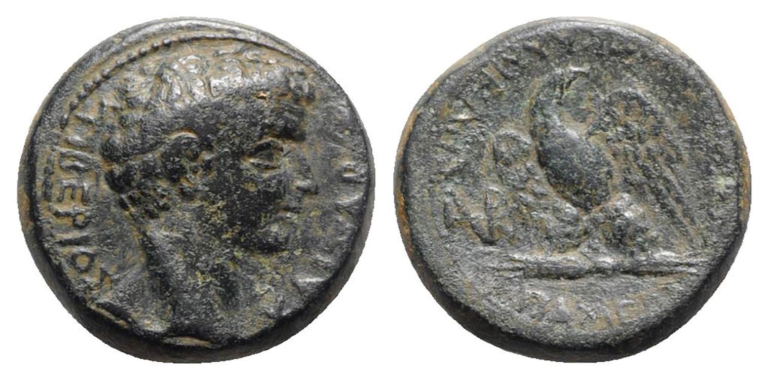 Tiberius (14-37). Phrygia, ... 