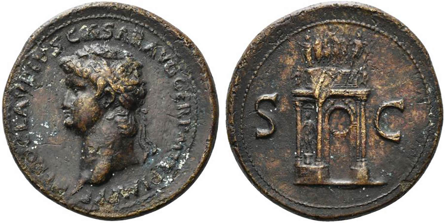 Nero (54-68). Æ Sestertius (37mm, ... 