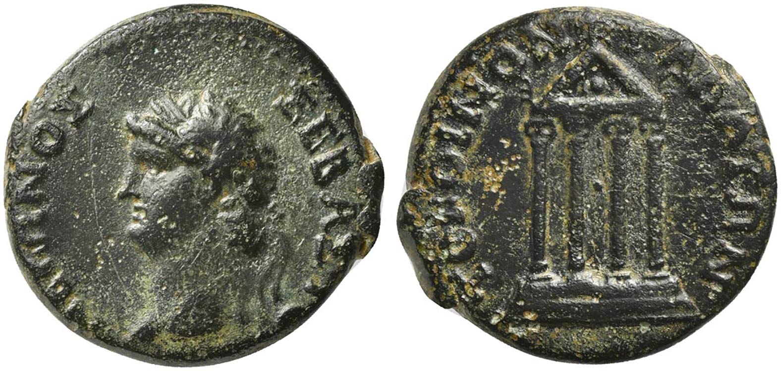 Nero (54-68). Koinon of Galatia. ... 