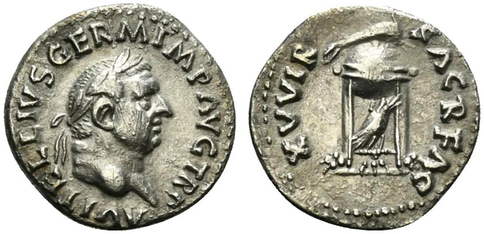 Vitellius (AD 69). AR Denarius ... 