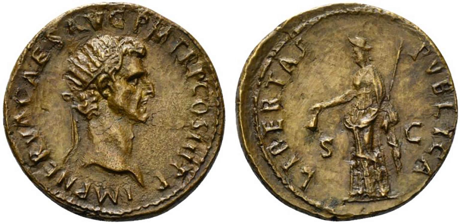 Nerva (96-98). Æ Dupondius (29mm, ... 