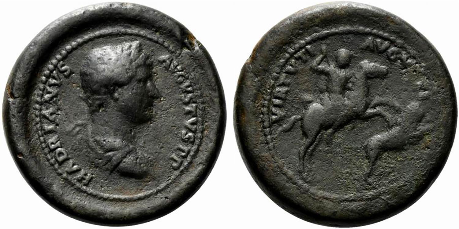Hadrian (117-138). Æ Medallion ... 