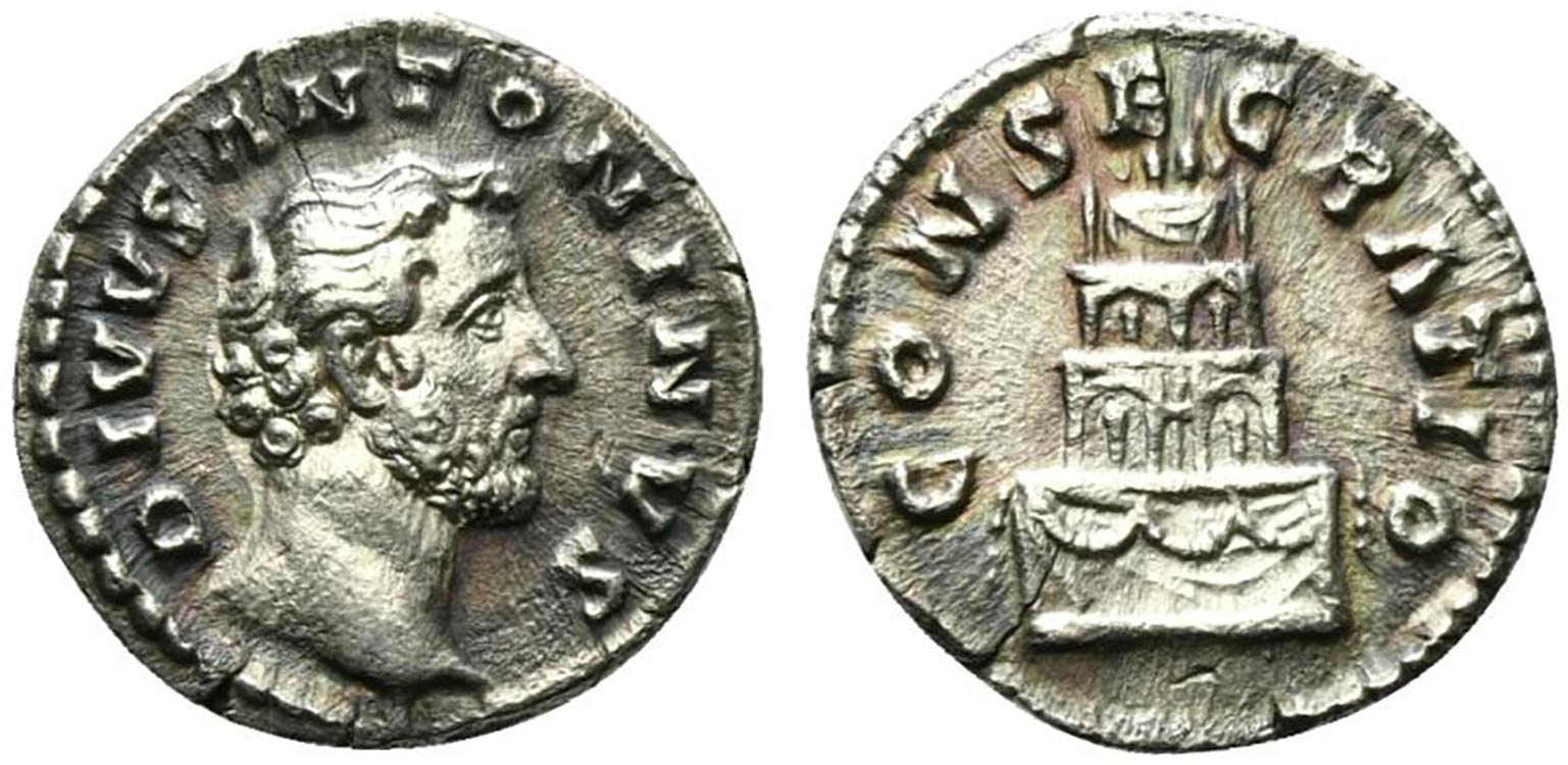 Divus Antoninus Pius (died 161). ... 