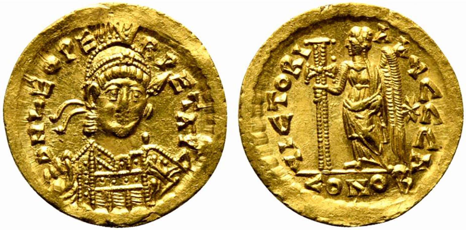 Leo I (457-474). AV Solidus (20mm, ... 