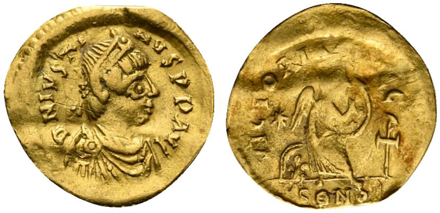 Justin II (565-578). AV Semissis ... 