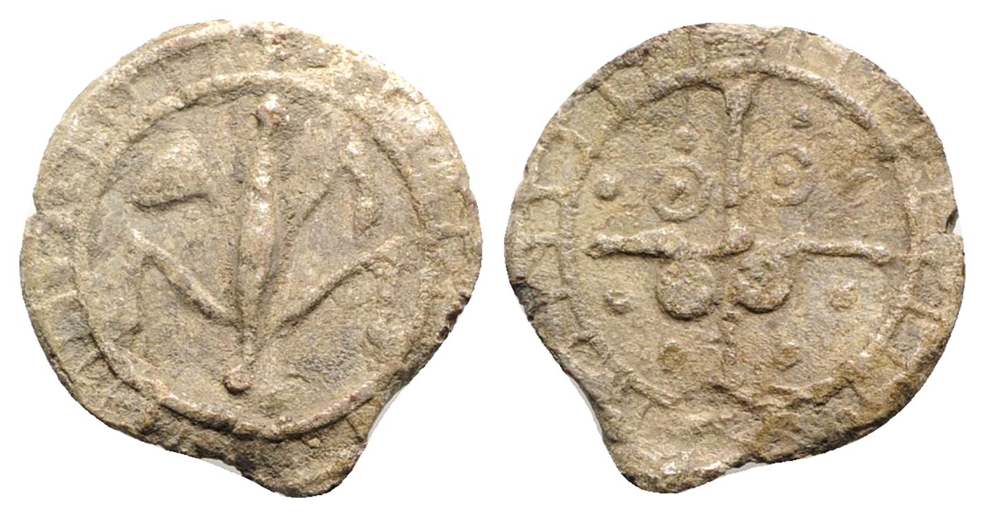 Byzantine Pb Seal, c. 5th-7th ... 
