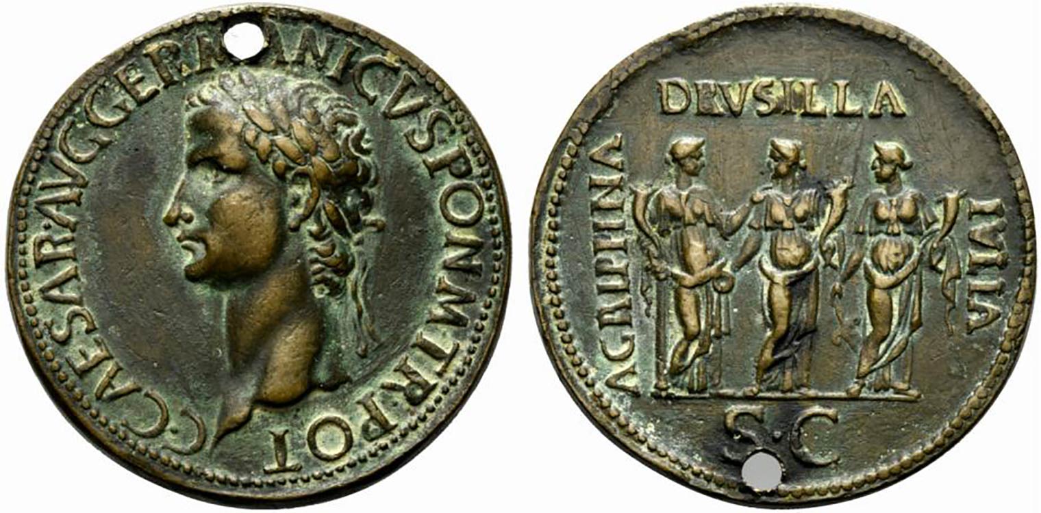 Paduan Medals. Gaius (Caligula, ... 