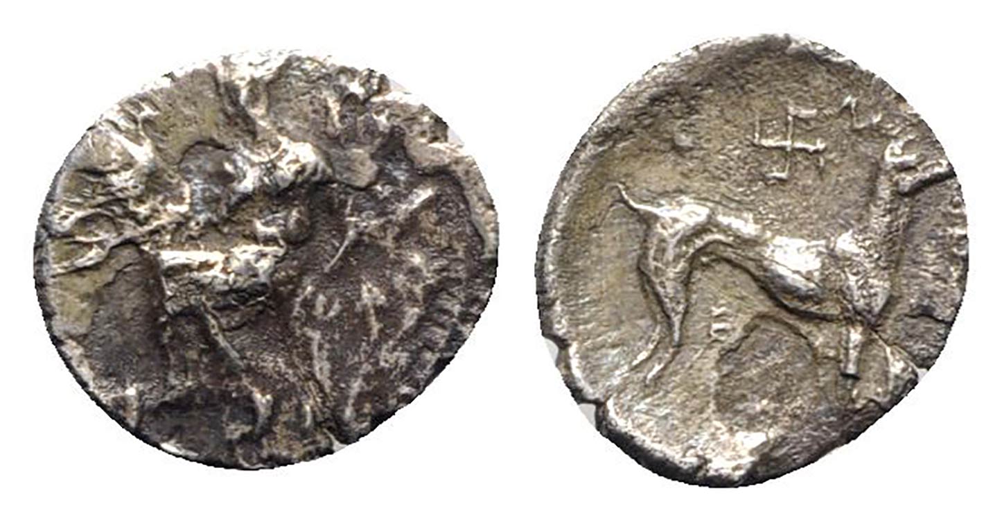 Sicily, Eryx, c. 409-398 BC. AR ... 