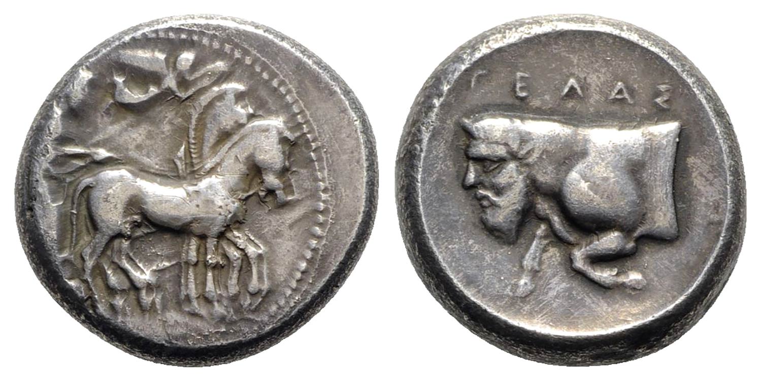 Sicily, Gela, c. 420-415 BC. AR ... 
