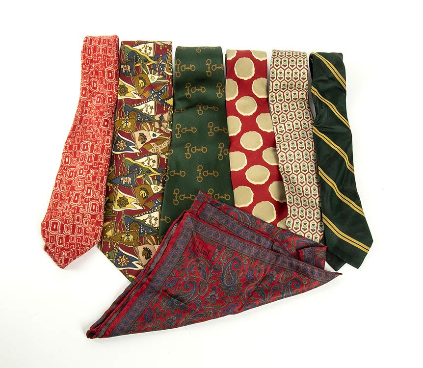 LOT OF 6 TIES AND 1 ... 