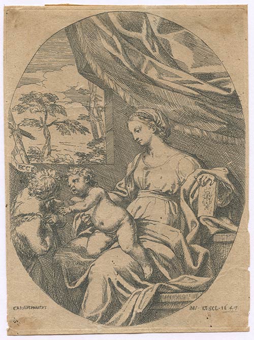 Carlo Maratta (1625-1713)Madonna ... 