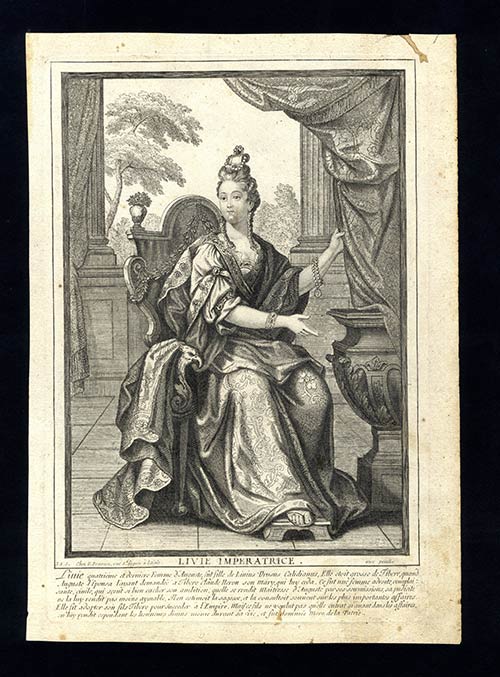 Nicolas Bonnart (1637-1718)Livie ... 