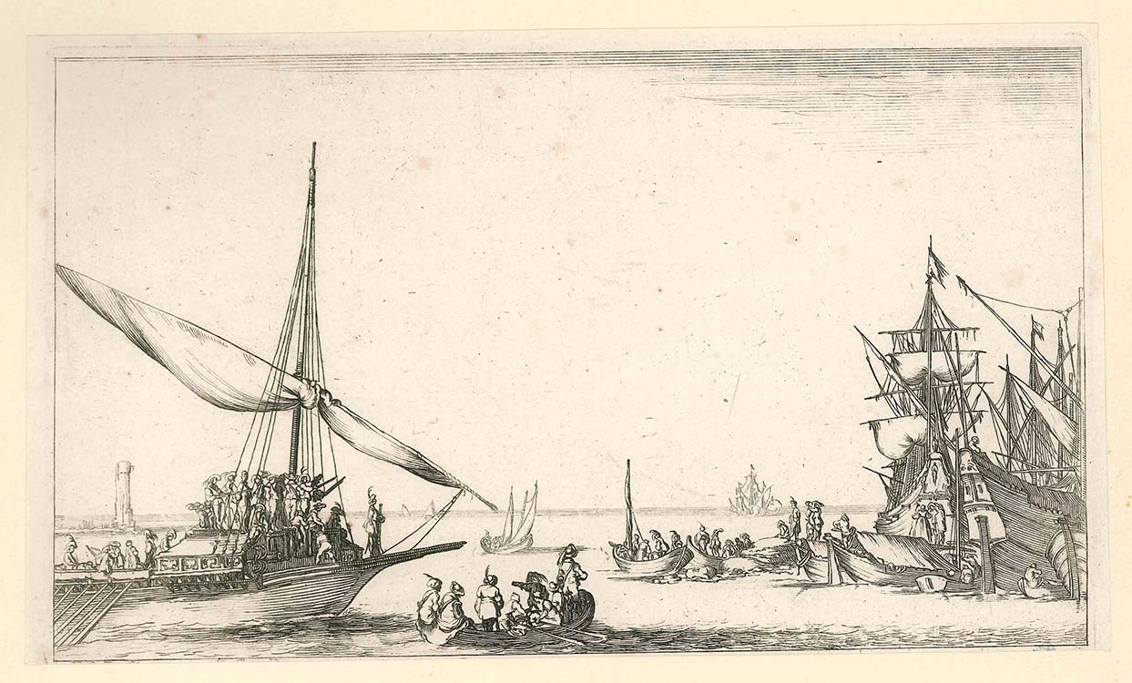 Jacques Callot (1592-1635)Seasacpe ... 