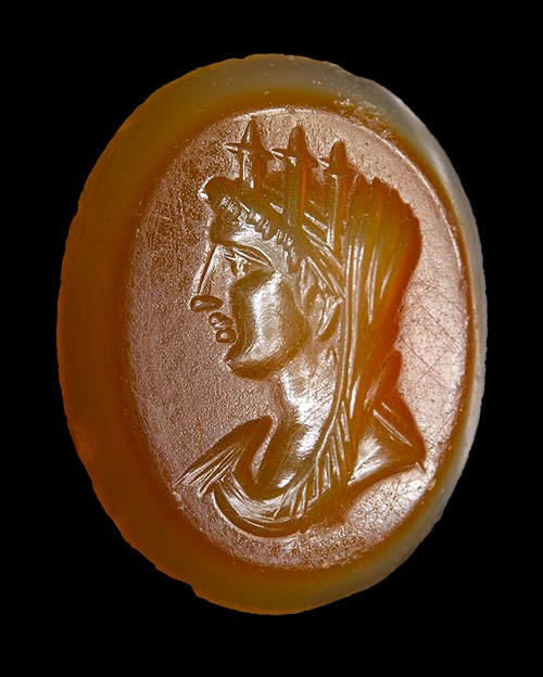 A roman two-layered agate ... 