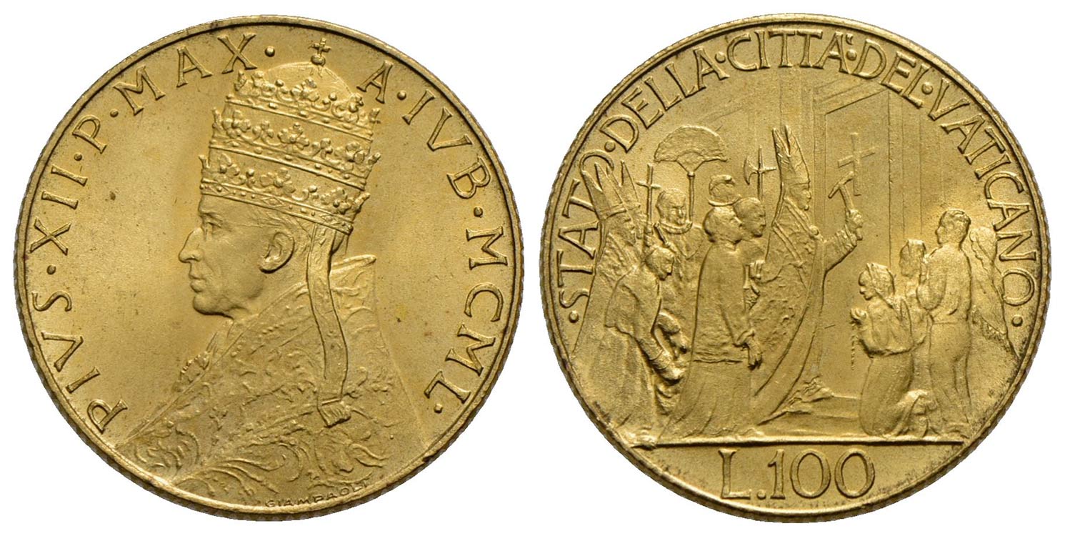 ROMA. Pio XII (1939-1958). 100 ... 
