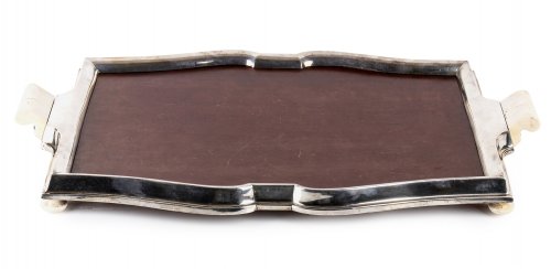 Art Déco silver tray - 1910-1930 ... 