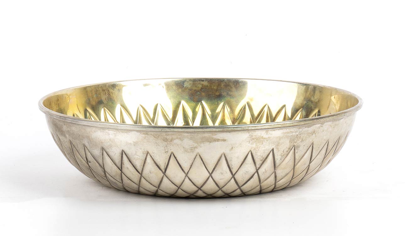 Italian silver bowl - Florence, ... 