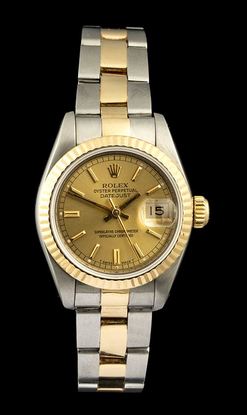 ROLEX DATEJUST gold and steel ... 