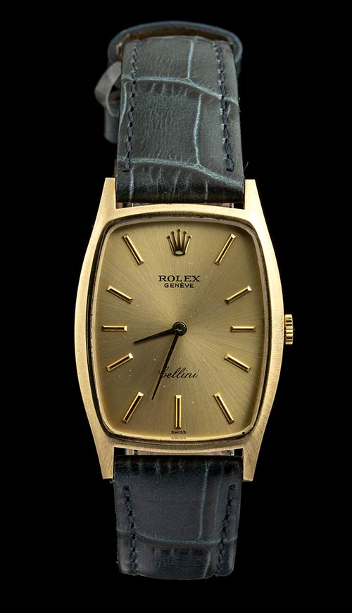 ROLEX CELLINI gold wristwatch, ... 