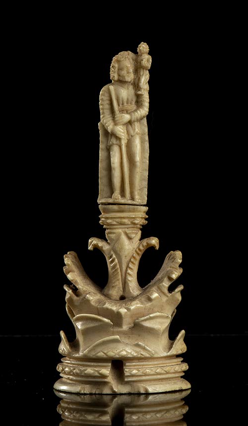 German ivory carving depicting ... 