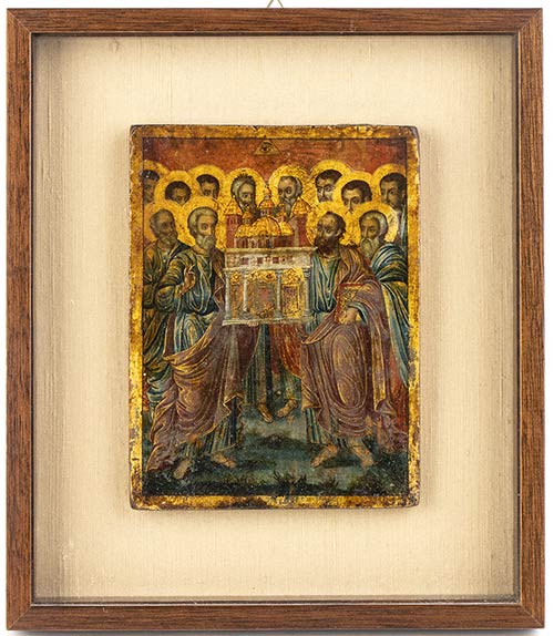 Russian icon of the twelve ... 