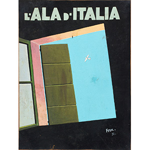 FRUA  L’Ala d’Italia, 1932 oil ... 