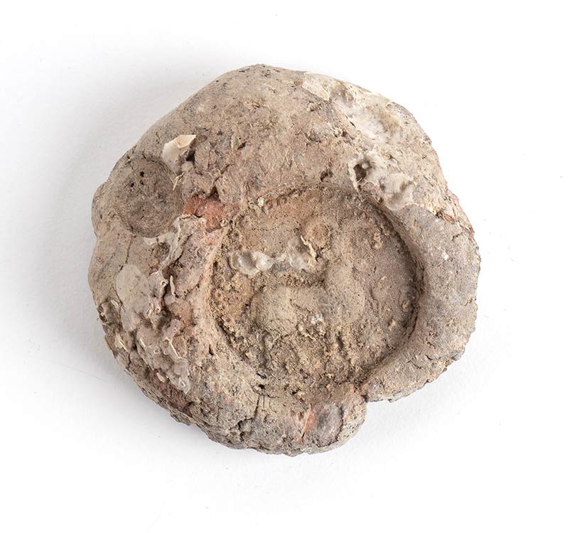 Large Sasanian clay bulla with ... 