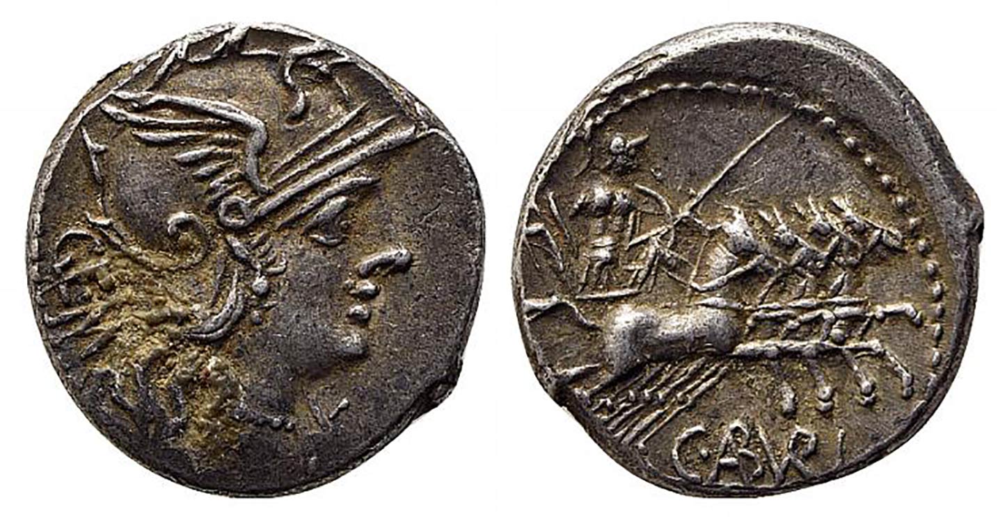 C. Aburius Geminus, Rome, 134 BC. ... 
