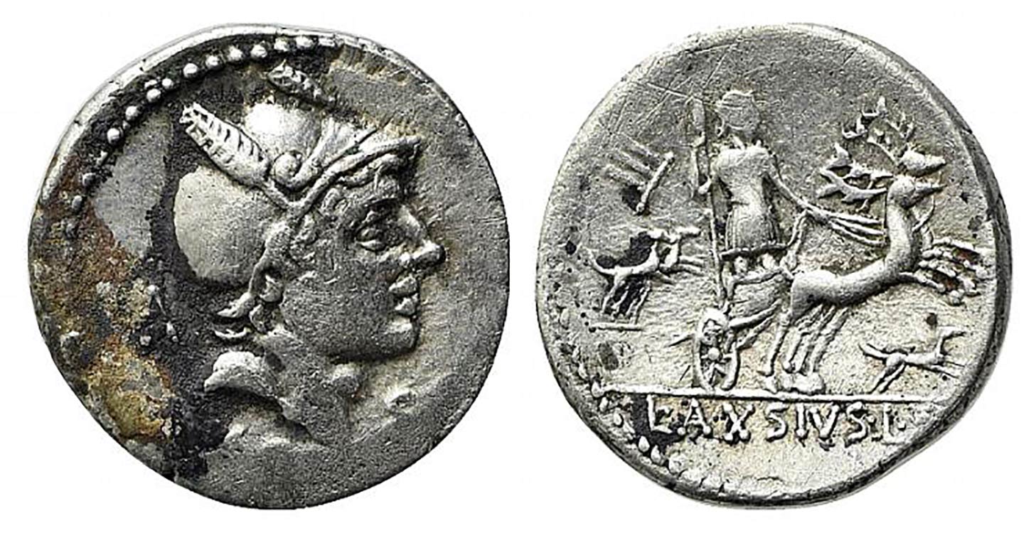 Lucius Axius L.f. Naso, Rome, 70 ... 