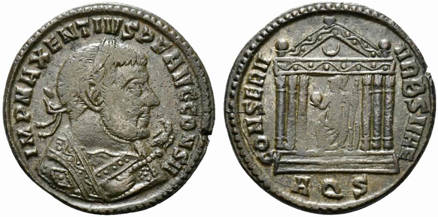 Maxentius (307-312). Æ Follis ... 