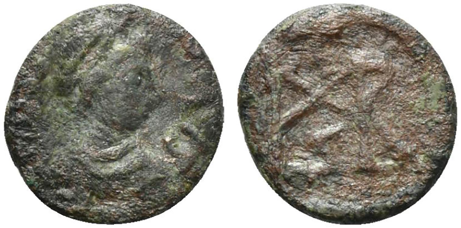 Marcian (450-457). Æ (10mm, ... 