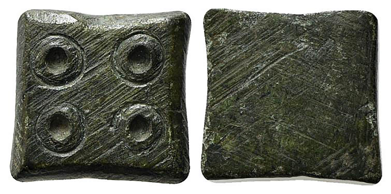 Early Medieval Weight. Æ (13mm, ... 